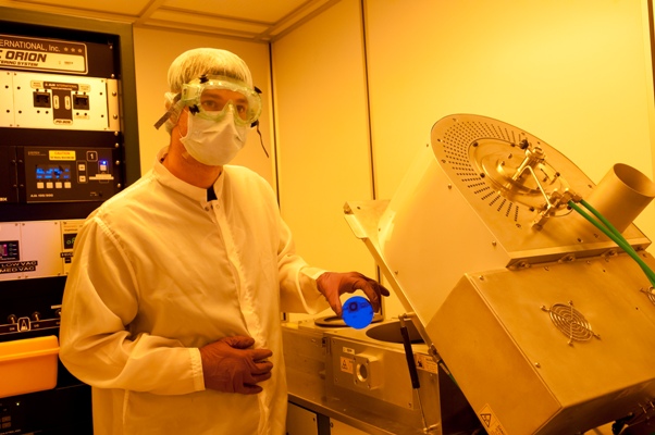The ICP-RIE is used to etch deep microstructure features into semiconductor substrates.