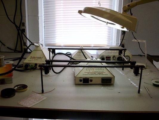 The Surface Mount Soldering Station. 