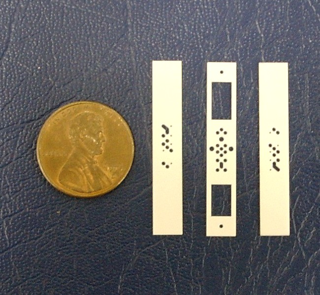 The basic parts to a micro-pocket fission detector (MPFD). Their small size allows them to be inserted into any commercial or research reactor. 