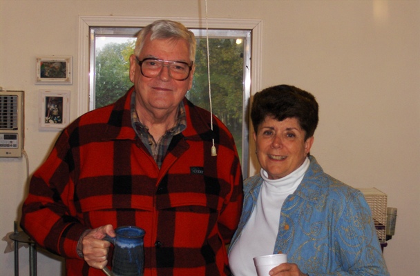 Prof. Ken Shultis and his wife Sue.